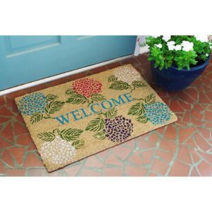 Hydrangea Coir Entrance Mat ()