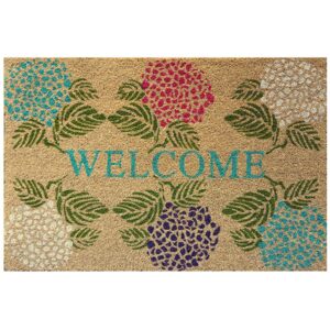 Hydrangea Coir Entrance Mat ()