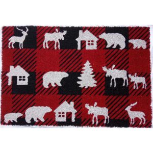 Buffalo Check Coir Entrance Mat ()