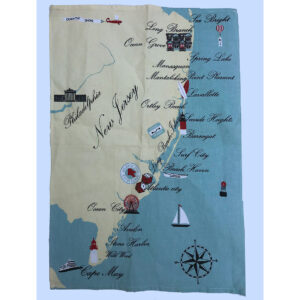 New Jersey Destination Tea Towels