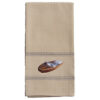 Wooden Boat Tea Towel