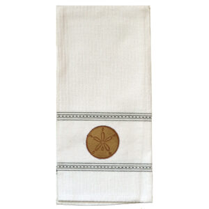 Sand DollarPremium Embroidered Kitchen Towels  (Pack of 6)