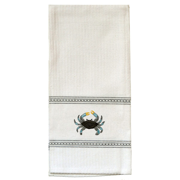 Blue Crab Tea Towel