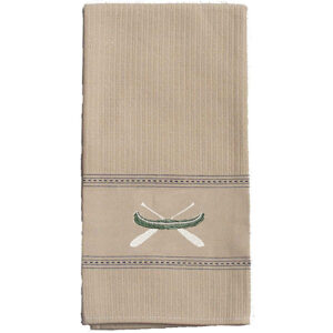 Canoe Green Premium Embroidered Kitchen Towels  (Pack of 6)