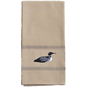 Loon Premium Embroidered Kitchen Towels  (Pack of 6)