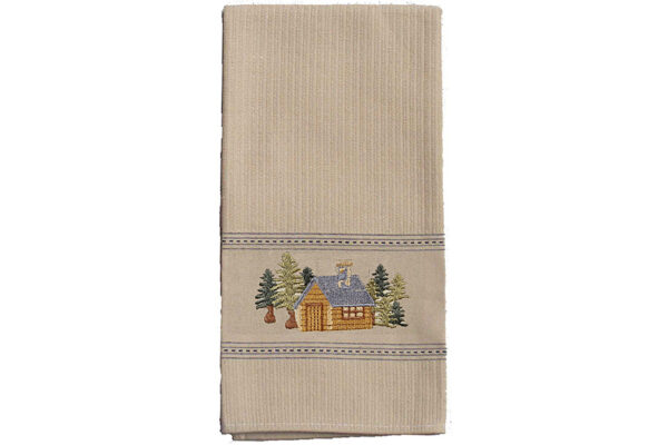 Cabin Tea Towel