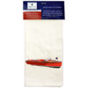 Wooden Boat Tea Towel