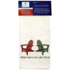 Relax Lake Time Tea Towel