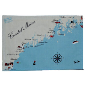 Maine Destination Series Outdoora TM Fabric Indoor/Outdoor Placemats  (Pack of 6)