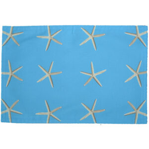 Starfish Ocean Outdoora TM Fabric Indoor/Outdoor Placemats  (Pack of 6)