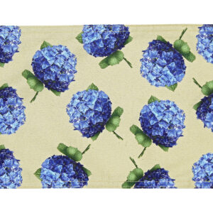 Hydrangea Outdoora TM Fabric Indoor/Outdoor Placemats  (Pack of 6)