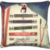 Ski trail Pillow