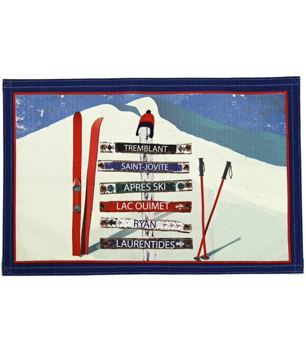 Ski Signs Custom Placemats