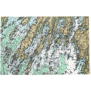 Placemats Custom NOAA Charts- Outdoora TM Fabric Min 100 For Custom(Pack of 6)