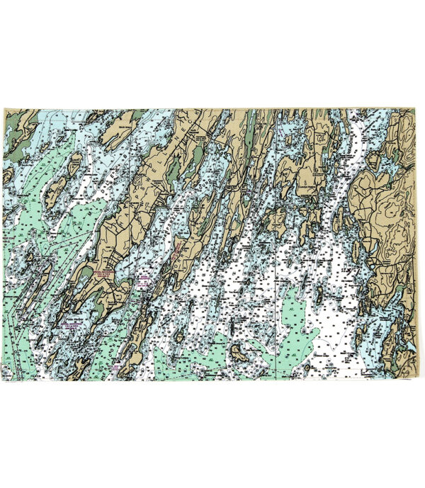 Placemats Custom NOAA Charts- Outdoora TM Fabric Min 100 For Custom(Pack of 6) - Image 2