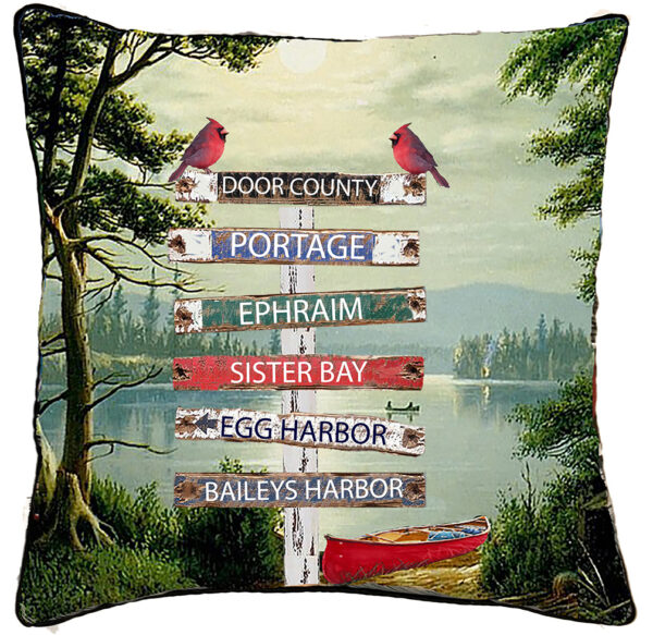 Lake Signs Custom Pillows