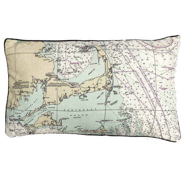 NOAA Charts Custom Pillows