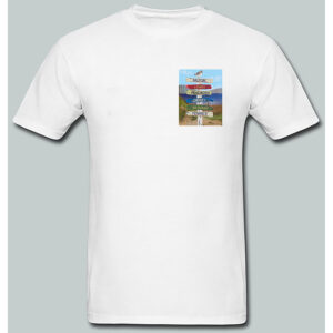 T-Shirt Custom 5 Names Harbor Signs 100% Cotton Gildan 500 Series 8 Assorted (12xl, 12l, 12m 12s)