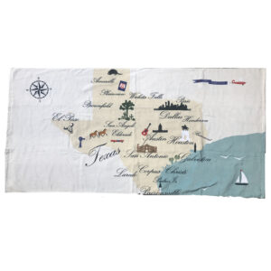 Texas Destination Beach Towels 100% Cotton 30 x 60  (Pack of 2)