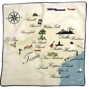 Texas Destination Pillow 18×18 Outdoora Fabric By Taylor & Co